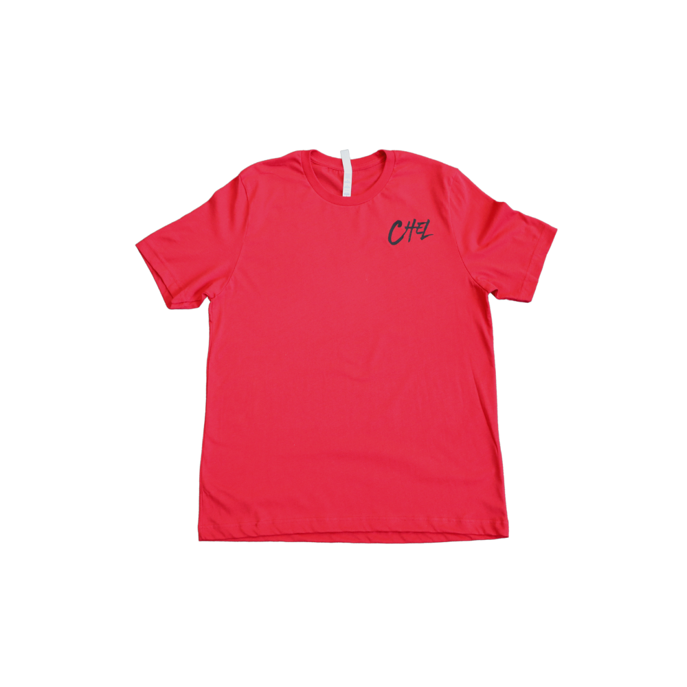 "Glitch Goal Glory" Tee - Red