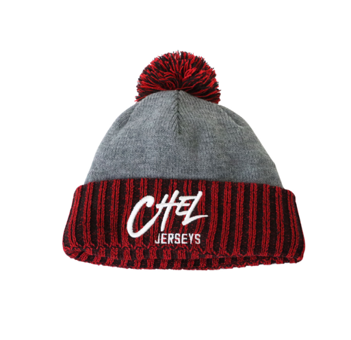 CHEL New Era ® Colorblock Cuffed Beanie - Scarlet