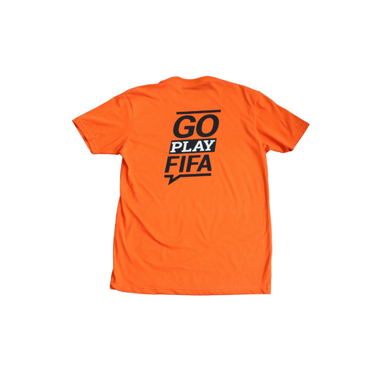 "Go Play FIFA" Tee - Orange